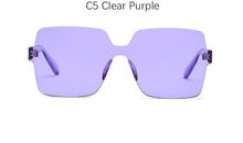 Load image into Gallery viewer, Square Rimless Sunglasses