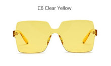 Load image into Gallery viewer, Square Rimless Sunglasses
