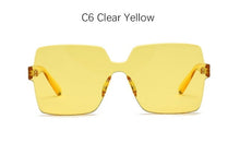 Load image into Gallery viewer, Square Rimless Sunglasses