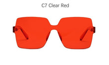 Load image into Gallery viewer, Square Rimless Sunglasses