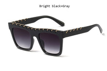 Load image into Gallery viewer, Oversized Square Luxury Sunglasses