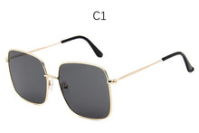 Load image into Gallery viewer, Luxury Square Mirror Sunglasses