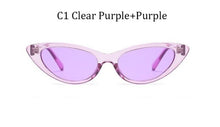 Load image into Gallery viewer, Small Cat Eye Sunglasses