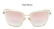 Load image into Gallery viewer, Luxury Black Cat Eye Sunglasses